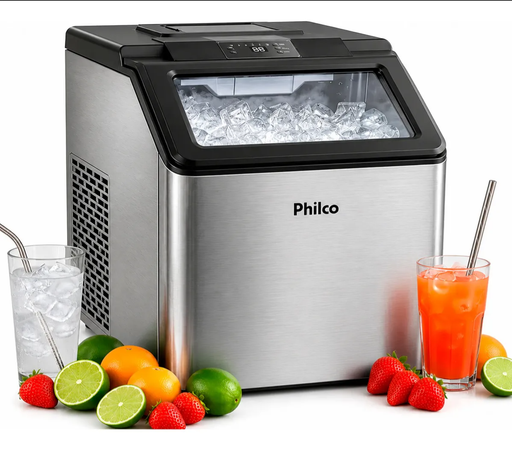Máquina Fabricadora Gelo Profissional Phico 35kg Turbo Ice